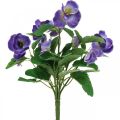 Floristik24 Umělá maceška violka umělá květina luční květina 30cm
