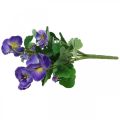Floristik24 Umělá maceška violka umělá květina luční květina 30cm