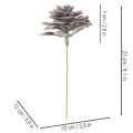 Umělé sukulentní voskové květiny dekorace 10cm 6ks | Floristik24.cz