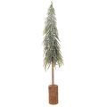 Floristik24 Umělý vánoční stromeček s podstavcem, matný, jako zimní dekorace, 90 cm
