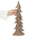 Malý vločkový dekorativní vánoční stromeček, dekorace na stůl, 44 cm | Floristik24.cz