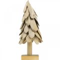 Floristik24 Deco vánoční stromeček dřevěné rustikální dřevěné dekorace vánoční H40cm