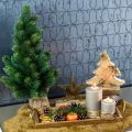 Floristik24 Vánoční stromek v jutovém pytli 47cm