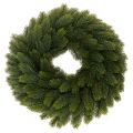 Floristik24 Věnec z umělých jedlových větví, zelený, kulatý, 50 cm