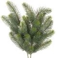 Floristik24 Umělá jedlová větvička, slavnostní dekorace okna, 50 cm, 3 kusy