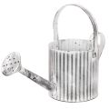 Floristik24 Vintage květináč Ø17cm, dekorativní konev na zalévání, kovový květináč ve stylu shabby chic