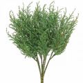 Floristik24 Jalovcová větev umělá zelená ozdobná větev vánoční 39cm 6ks