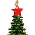 Floristik24 Vánoční stromeček k zavěšení zelený 14cm
