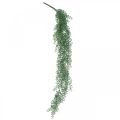 Floristik24 Zelená rostlina závěsná umělá závěsná rostlina s poupaty zelená, bílá 100cm