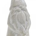 Floristik24 Dekorativní figurka skřítka betonový Santa Claus šedý V18,5cm
