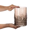 Skleněné svíčky na čajové svíčky domečky na dekoraci stolu 23 cm | Floristik24.cz