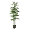 Floristik24 Umělý bambusový strom, zelený, 132 cm, pokojová rostlina