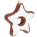 Floristik24 Vánoční ozdoby na stromeček skořicové hvězdy deco star plast 5cm 24ks