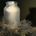 Zlatý třpytivý sprej na vánoční dekorace, 150 ml | Floristik24.cz