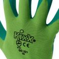 Floristik24 Kixx nylonové zahradní rukavice velikost 10 zelené