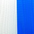 Floristik24 Věncové stuhy moaré modro-bílé 100 mm