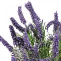 Floristik24 Umělá levandule dekorativní umělá rostlina fialově bílý keř 46cm