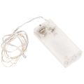 Floristik24 Bateriové řetězové světelné řetězy pro vnitřní použití, teplá bílá, 10 LED diod, délka 1 m, 6 kusů