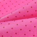 Floristik24 Manžetový papír 25cm 100m tečky růžový