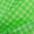 Floristik24 Manžetový papír 37,5cm 100m Májově zelený kostkovaný